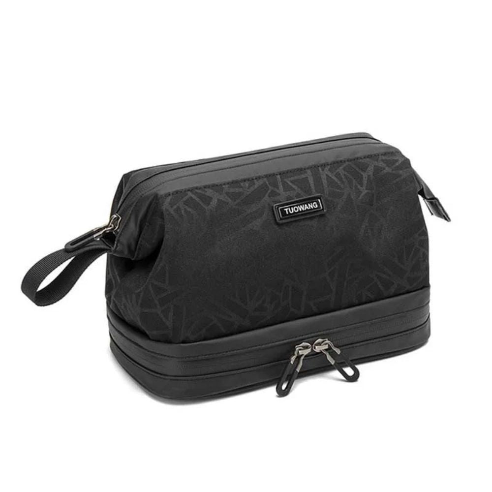 petite trousse de toilette homme <br> de voyage noir