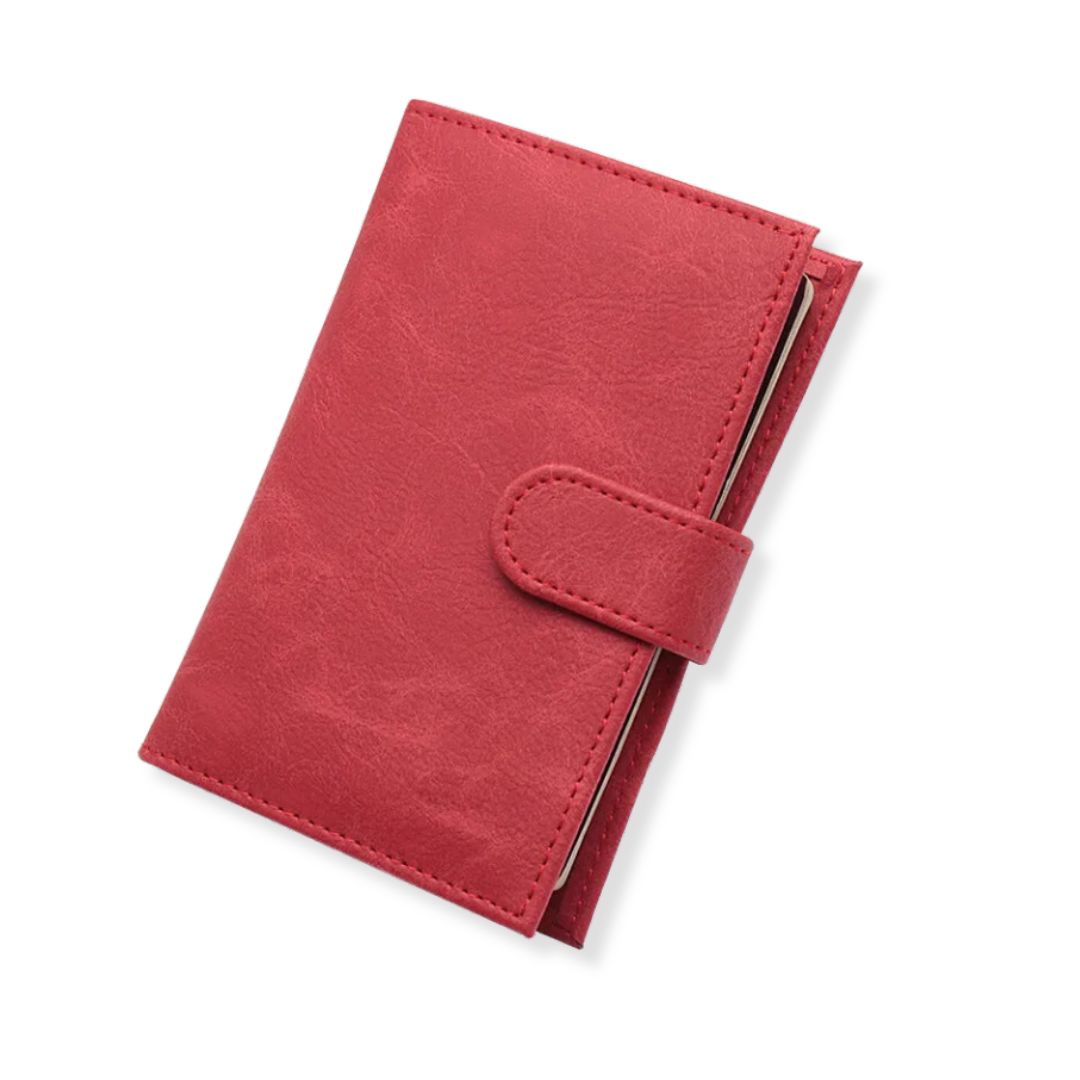 Pochette de Voyage pour Passeport Rouge