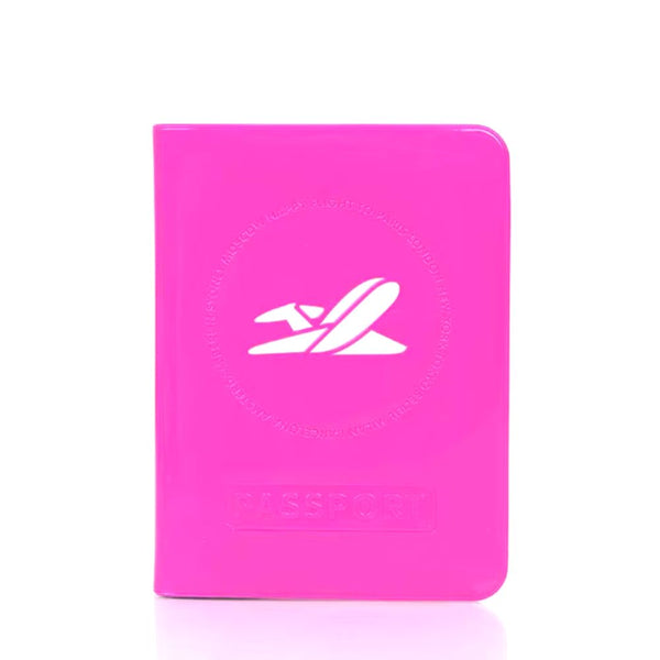 Porte Passeport Femme Girly rose fuchsia