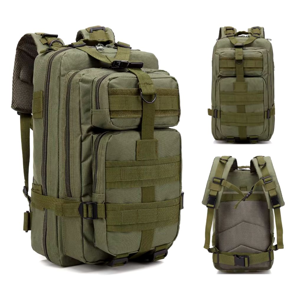 Sac à Dos de Voyage Militaire kaki