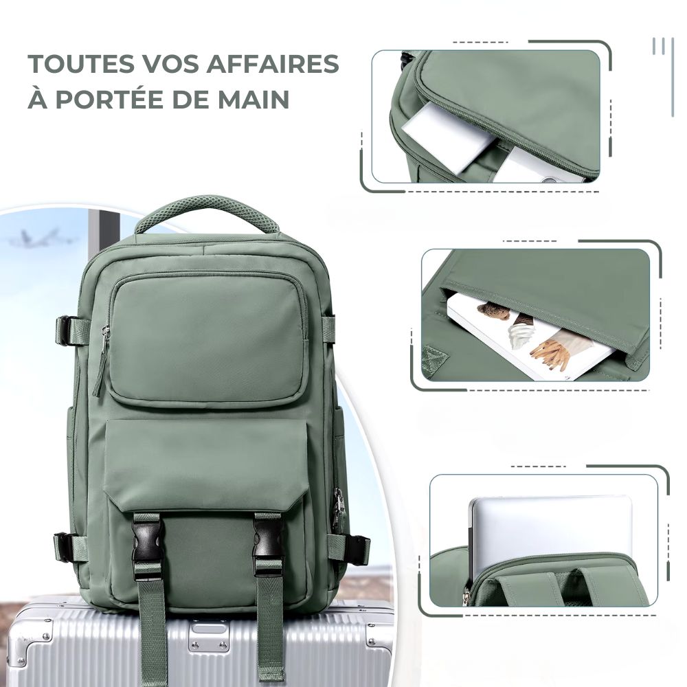 Sac à Dos pour Cabine 40 x 20 x 25 <br> Globetrotter