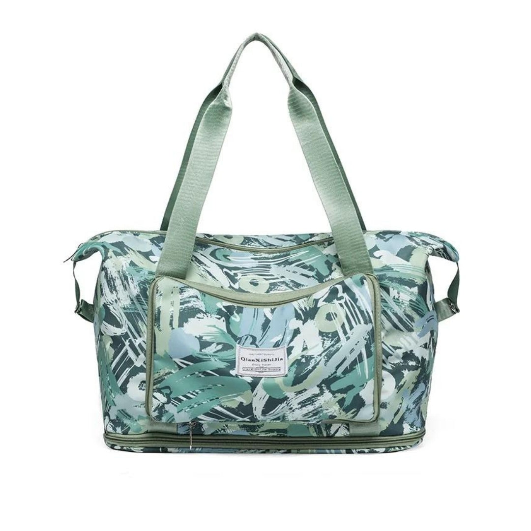 Sac de Voyage Adaptable sur Valise Vert