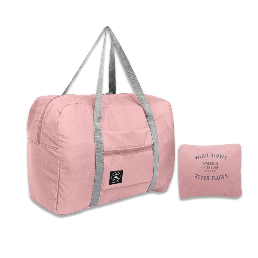 Sac Pliable de Voyage Rose