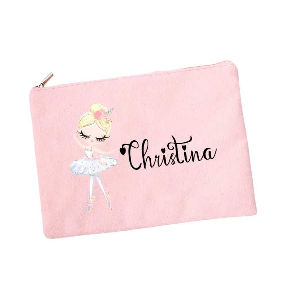 Trousse de toilette Fille Personnalisée <br> Danseuse