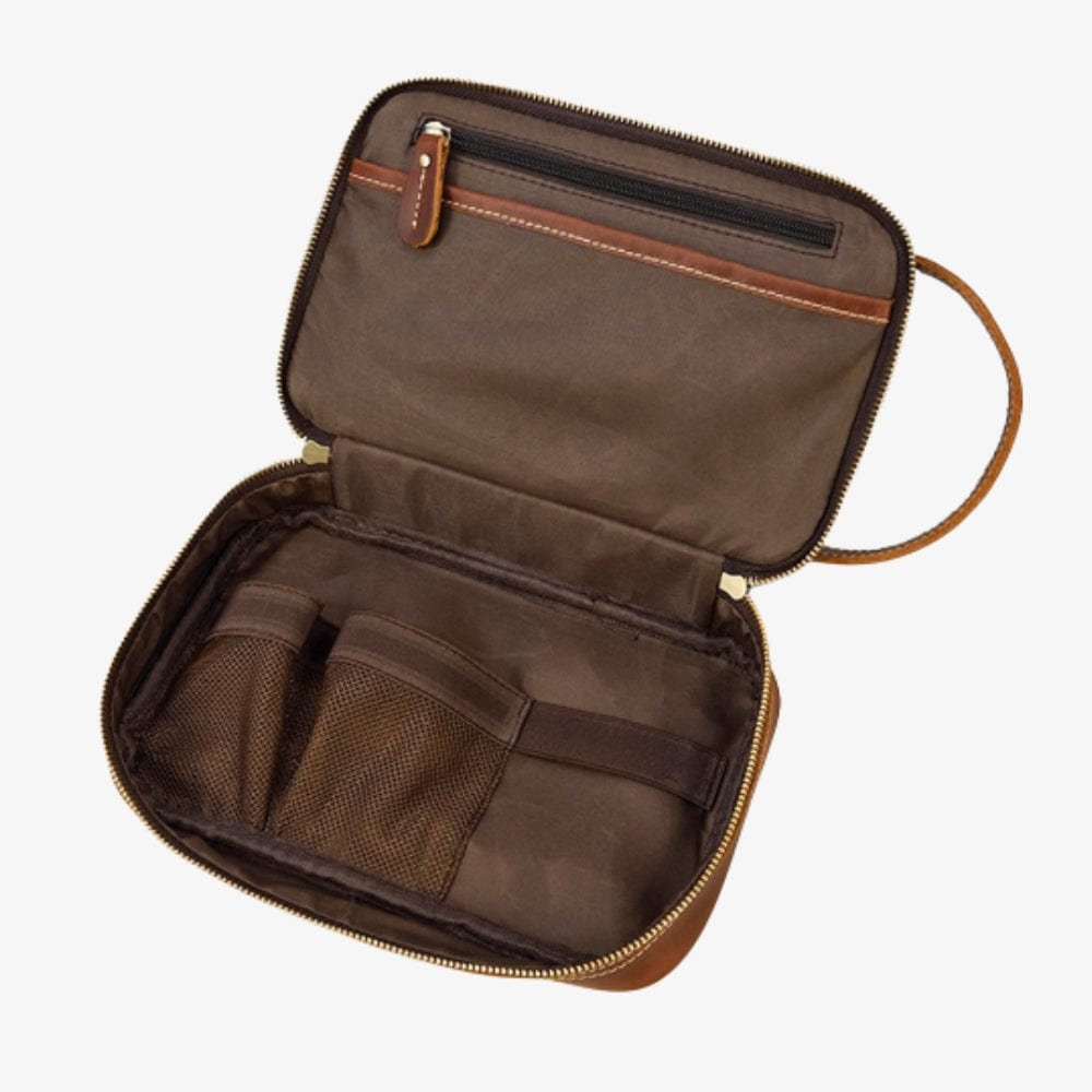 Trousse de toilette Homme Cuir Vintage