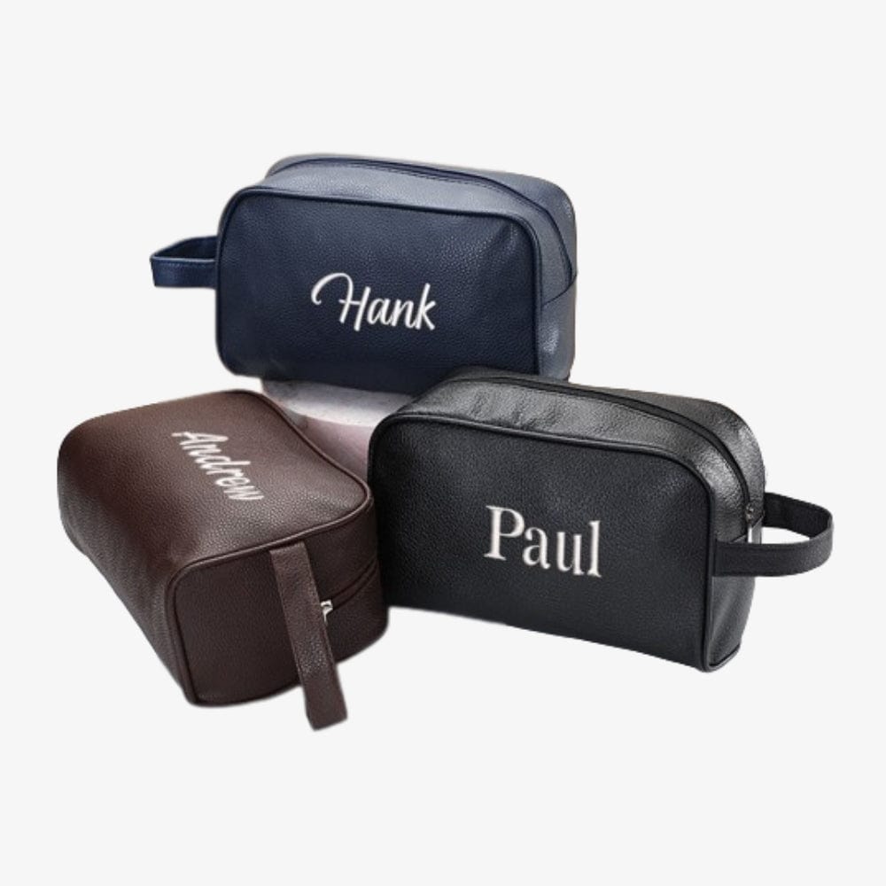 Trousse de toilette Homme Personnalisable Noir