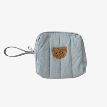 Trousse de toilette Ourson Bleu