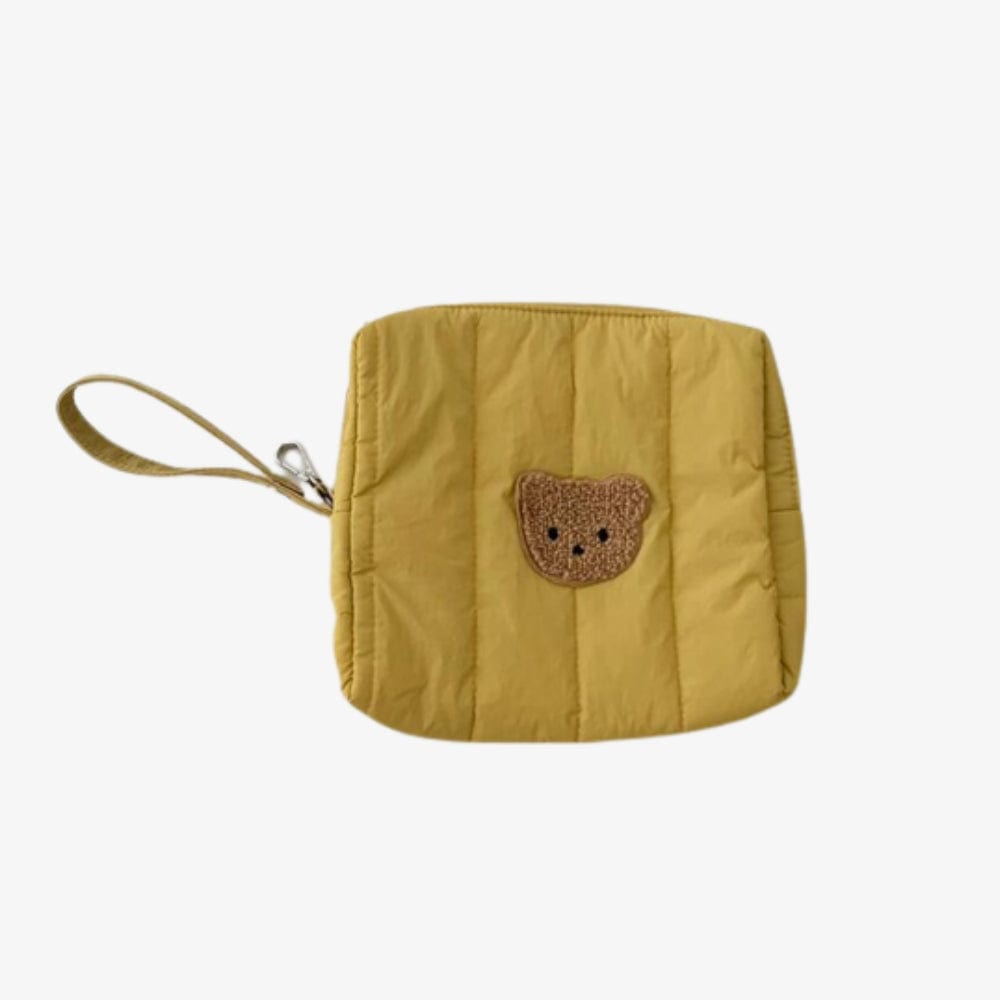 Trousse de toilette Ourson - Jaune