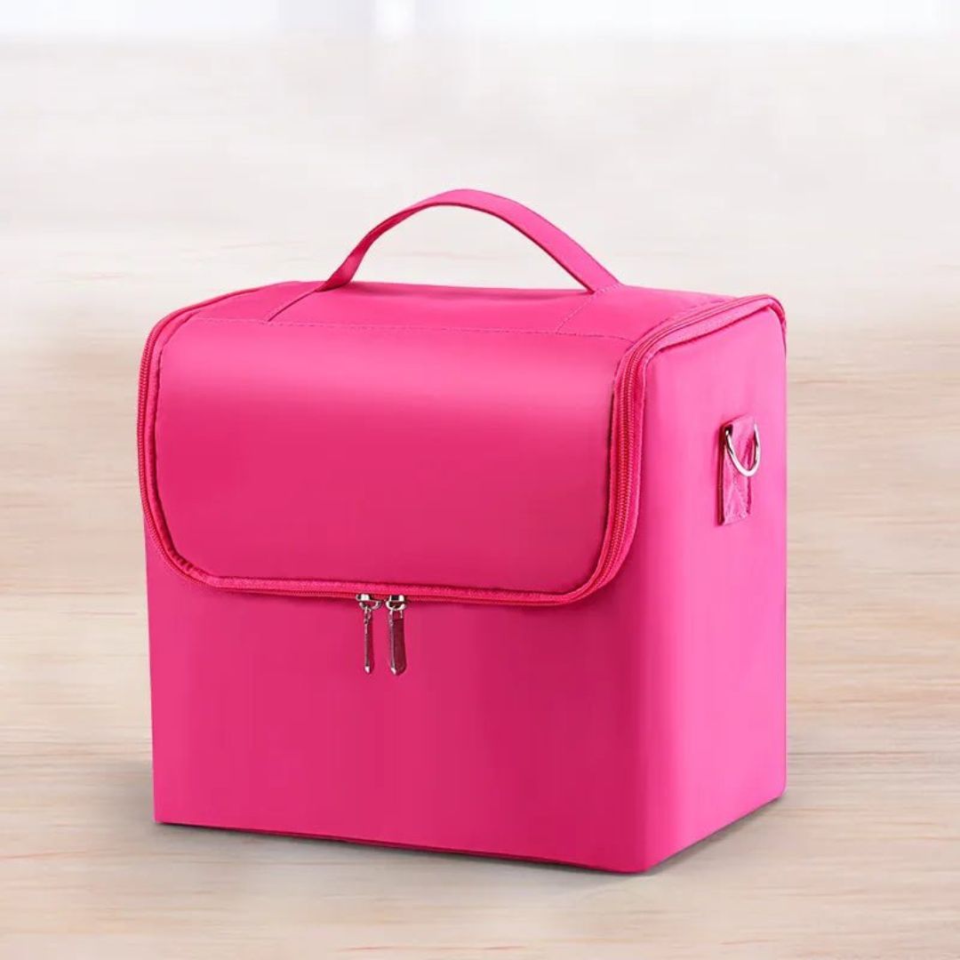 Vanity Case Maquillage rose