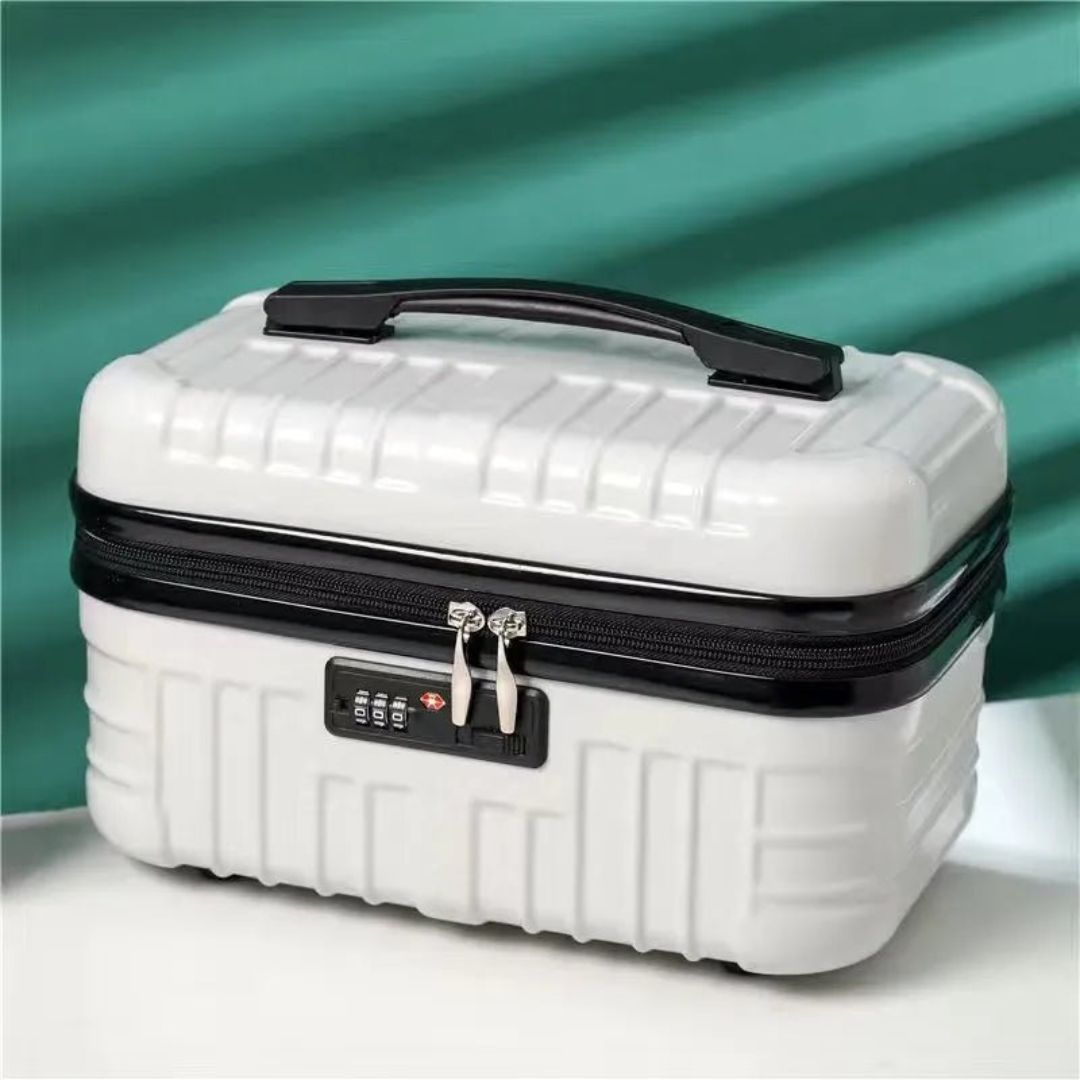 Vanity Case Rigide avec Code Blanc / 32.5 × 20.5 × 20 cm