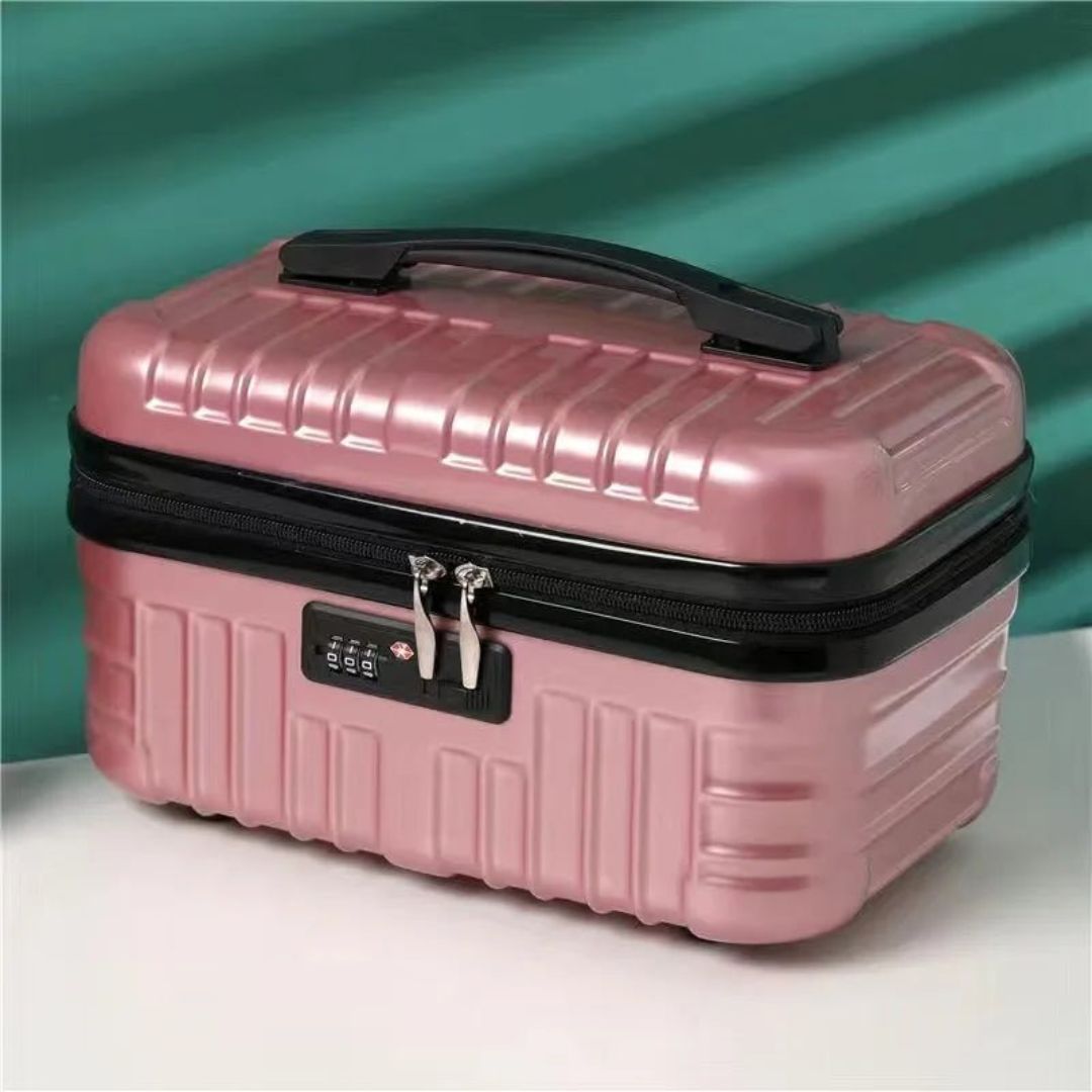 Vanity Case Rigide avec Code Rose / 32.5 × 20.5 × 20 cm