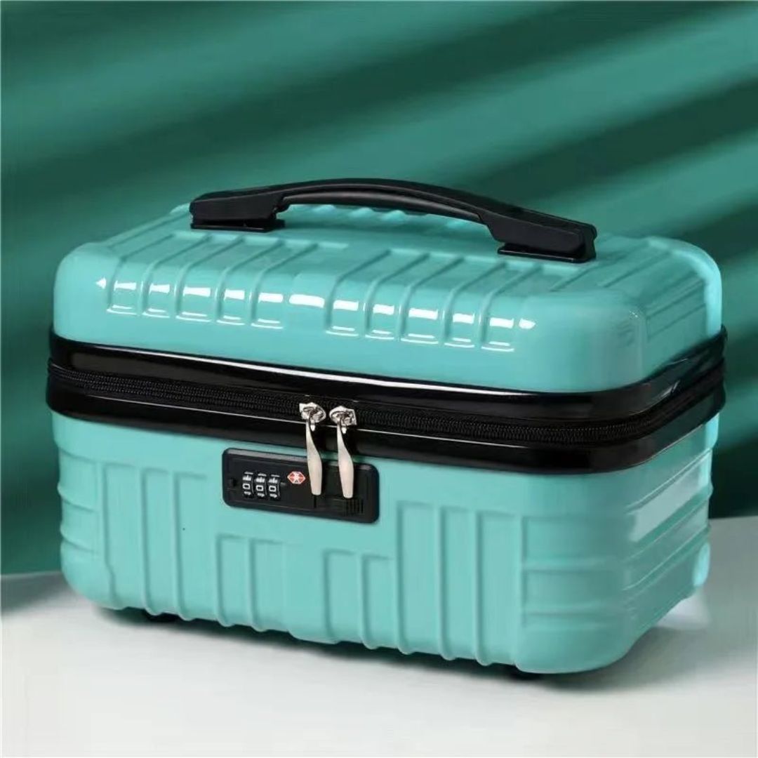 Vanity Case Rigide avec Code Bleu / 32.5 × 20.5 × 20 cm