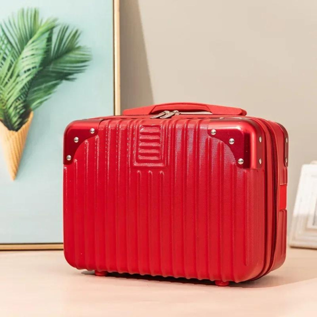 Vanity Case Valise Rouge