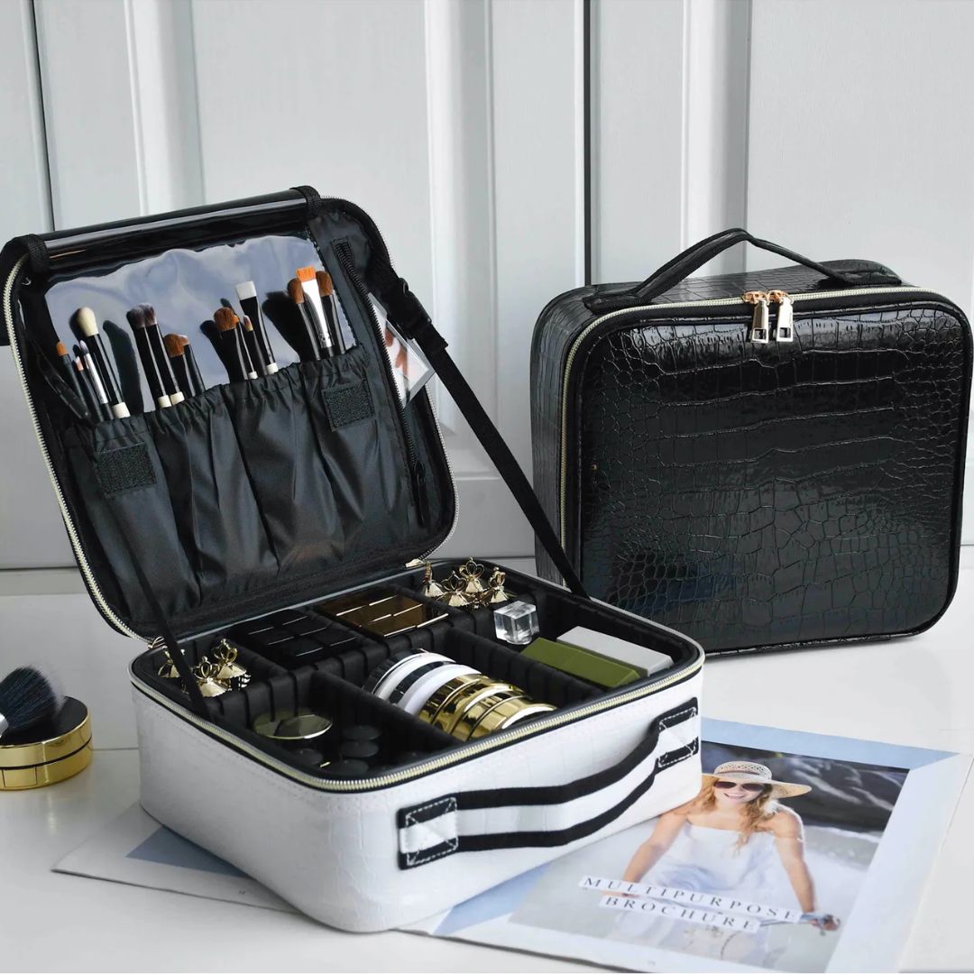 Vanity Trousse de Maquillage Blanc